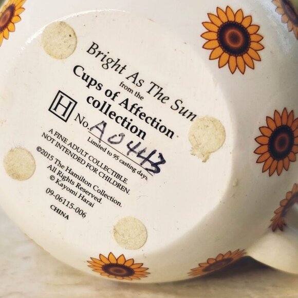 Hamilton Collection Cups of Affection Bright as the Sun Dachshund - Picture 7 of 10